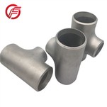 Grad 2 Titanium Straight Tee Pipe Tee Fittings